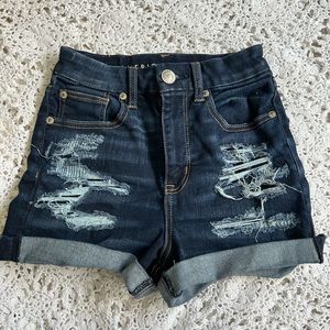 American Eagle Shorts distressed in new condition